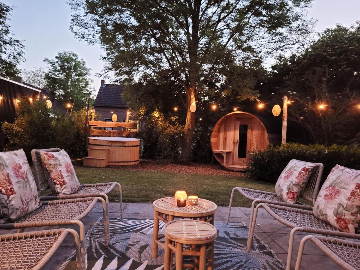 Bohemian Wellness Met Hottub & Sauna Ewijk Exteriör bild